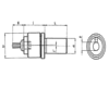 Räumhalter, für Räumdorn Schaft ø 16 mm x Länge 60 mm